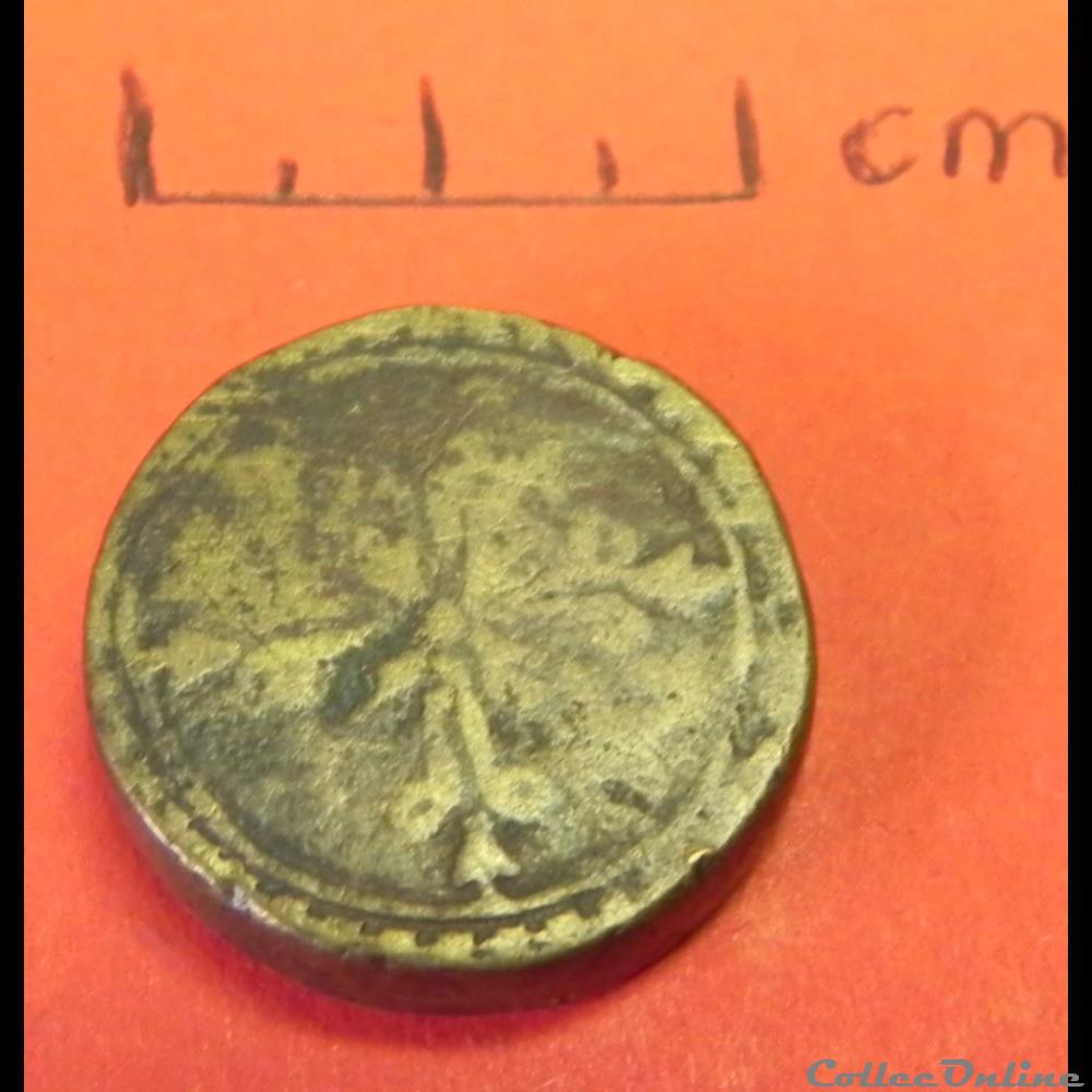 monnaie romaine poids monetaire tete couronnee