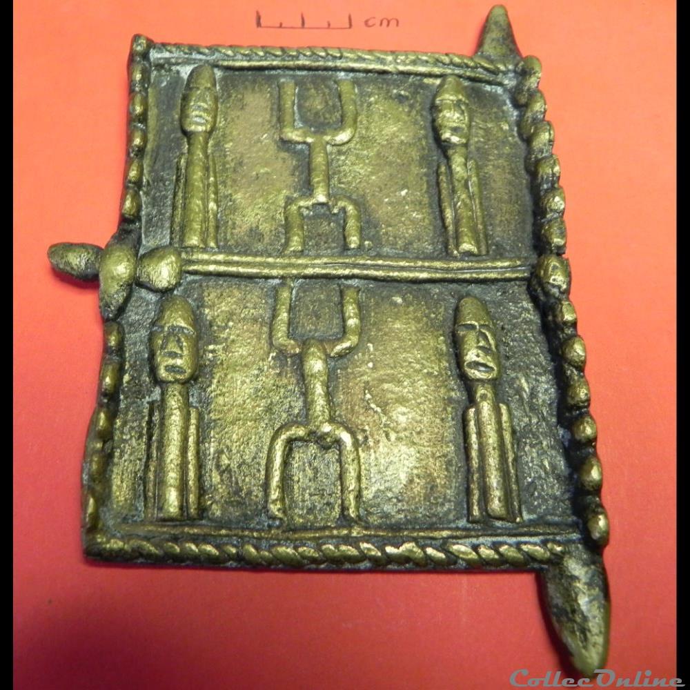 europe poids a or de chefferie porte a grenier dogon