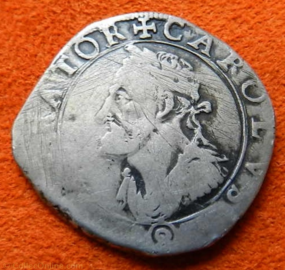 Besançon 8 gros 1624 monnaie france feodale besancon 8 gros 1624