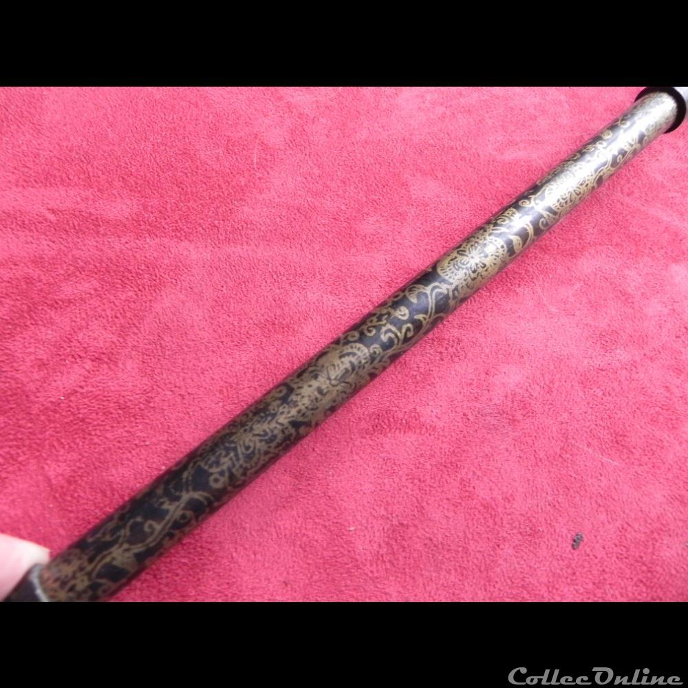 art antiquite asiatique pipe a opium
