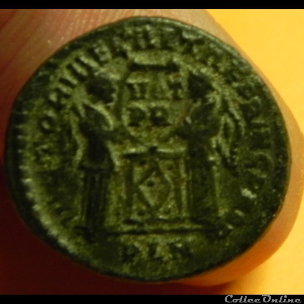 monnaie antique romaine constantin ier le grand victoriae laetae princ perp vot pr pln