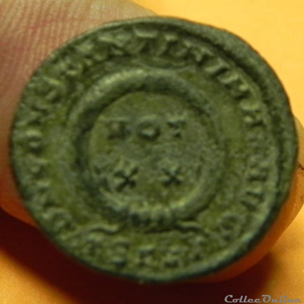 CONSTANTIN I VOT XX TSR(VI) ? 3 monnaie antique romaine constantin i vot xx tsr vi