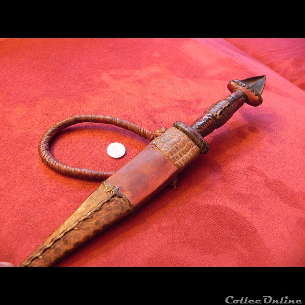 militarium arme blanch mandat territoriaux poignard touareg d agadez niger tubu