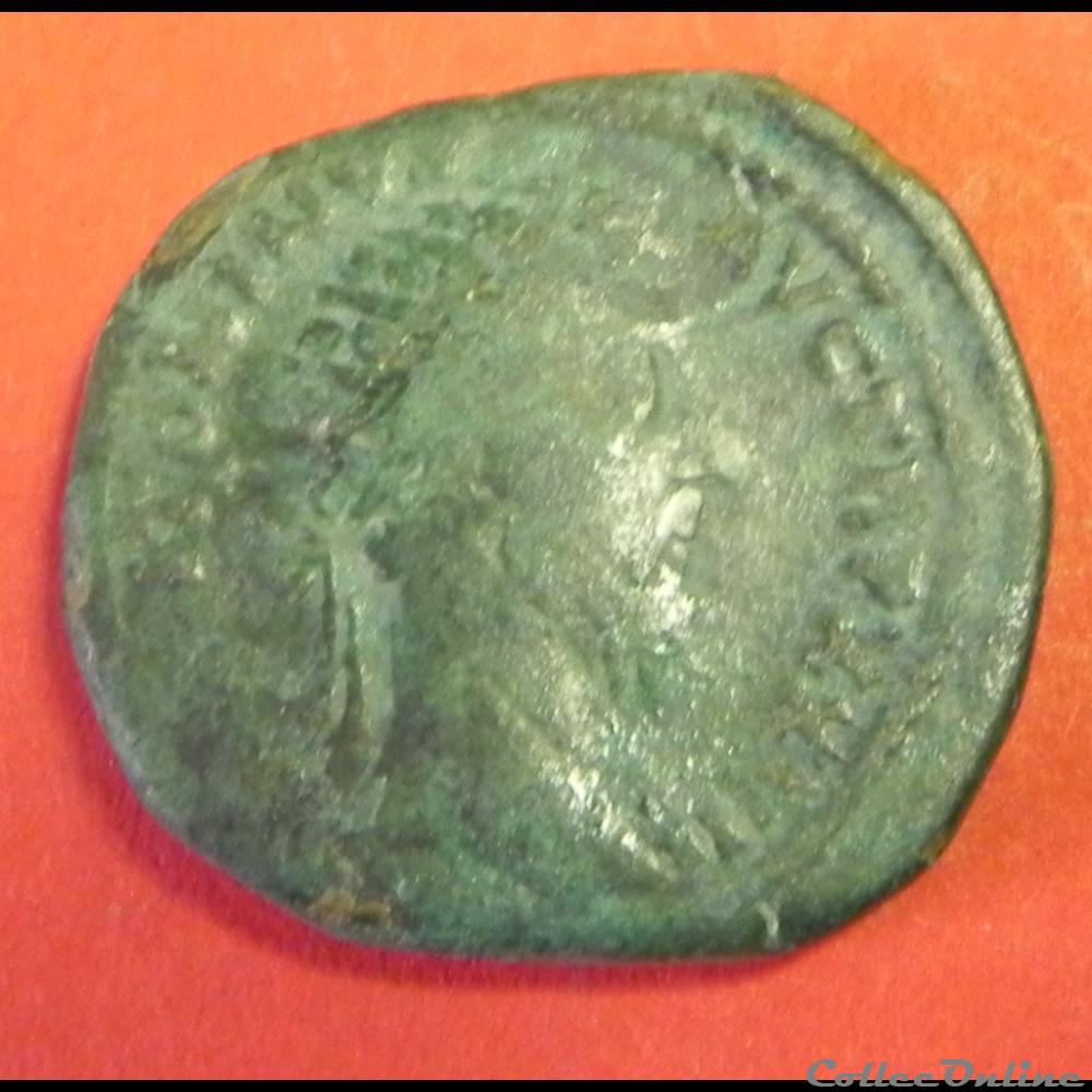 Antonin le Pieux sesterce ? 5 monnaie antique romaine antonin le pieux sesterce