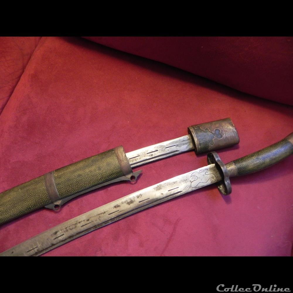 sabre double NINJA 3 militarium arme blanch mandat territoriaux sabre double ninja