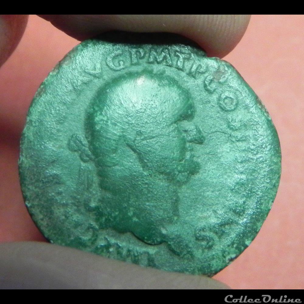Vespasien AS 3 monnaie antique romaine vespasien as