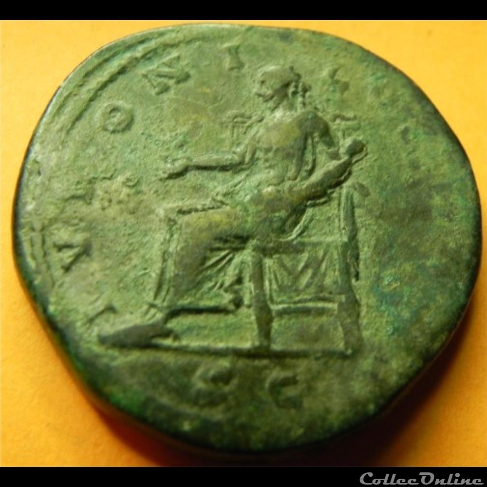LUCILLA sesterce 4 monnaie antique romaine lucilla sesterce