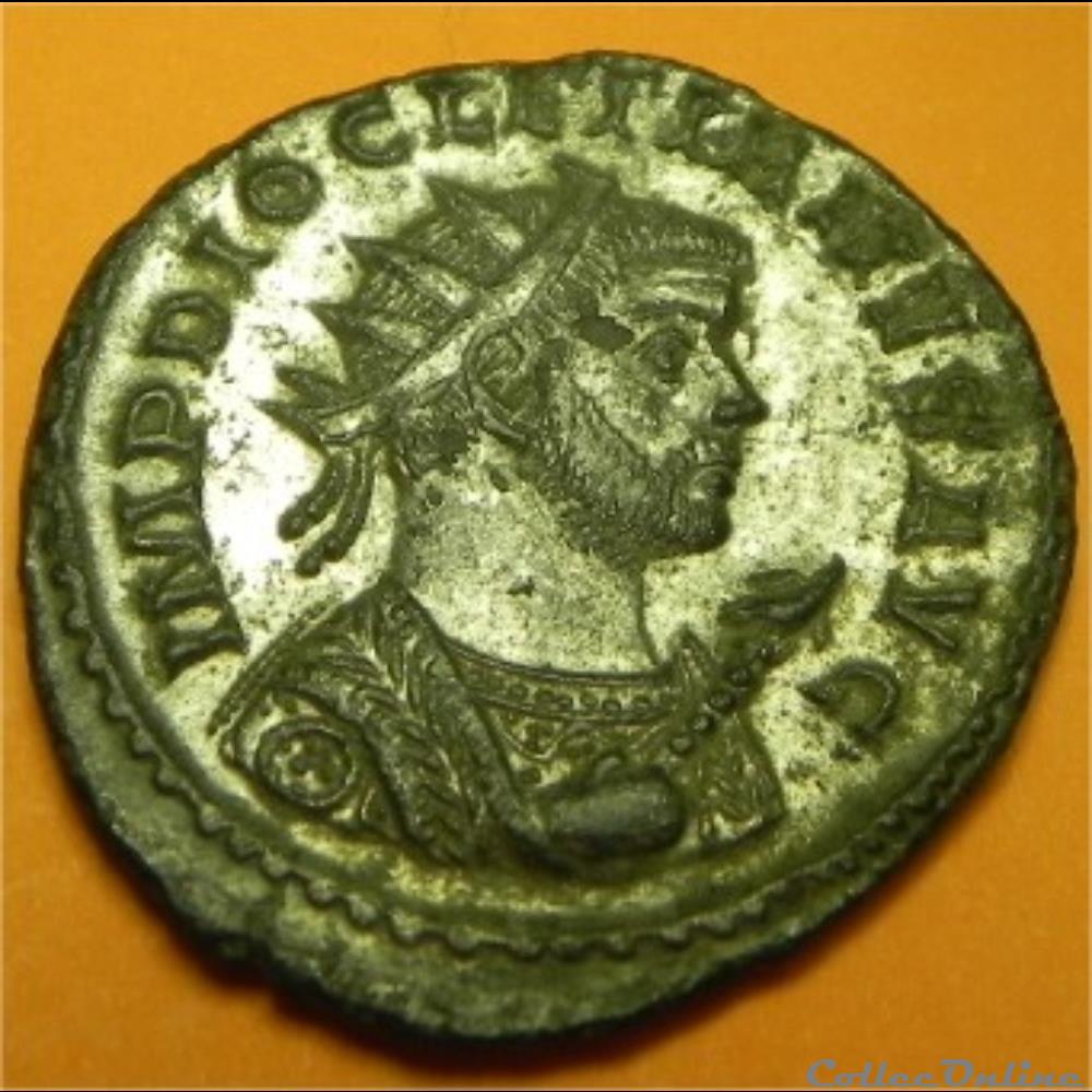 DIOCLÉTIEN follis IOVI - AVGG/ -|-// A. monnaie antique romaine diocletien follis iovi avgg a