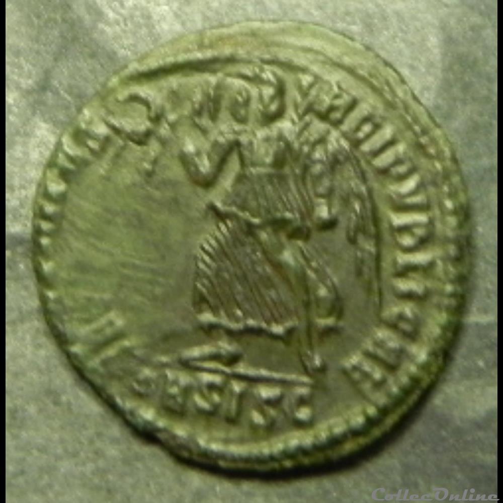 VALENS SECVRITAS - REIPVBLICAE nummus 4 monnaie antique romaine valens secvritas reipvblicae nummus