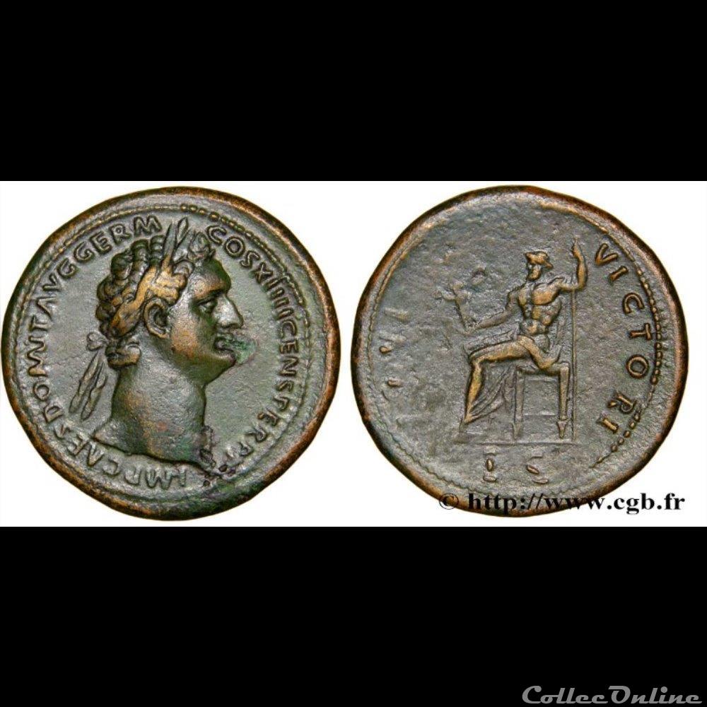 Domitien sesterse 5 monnaie antique romaine domitien sesterse
