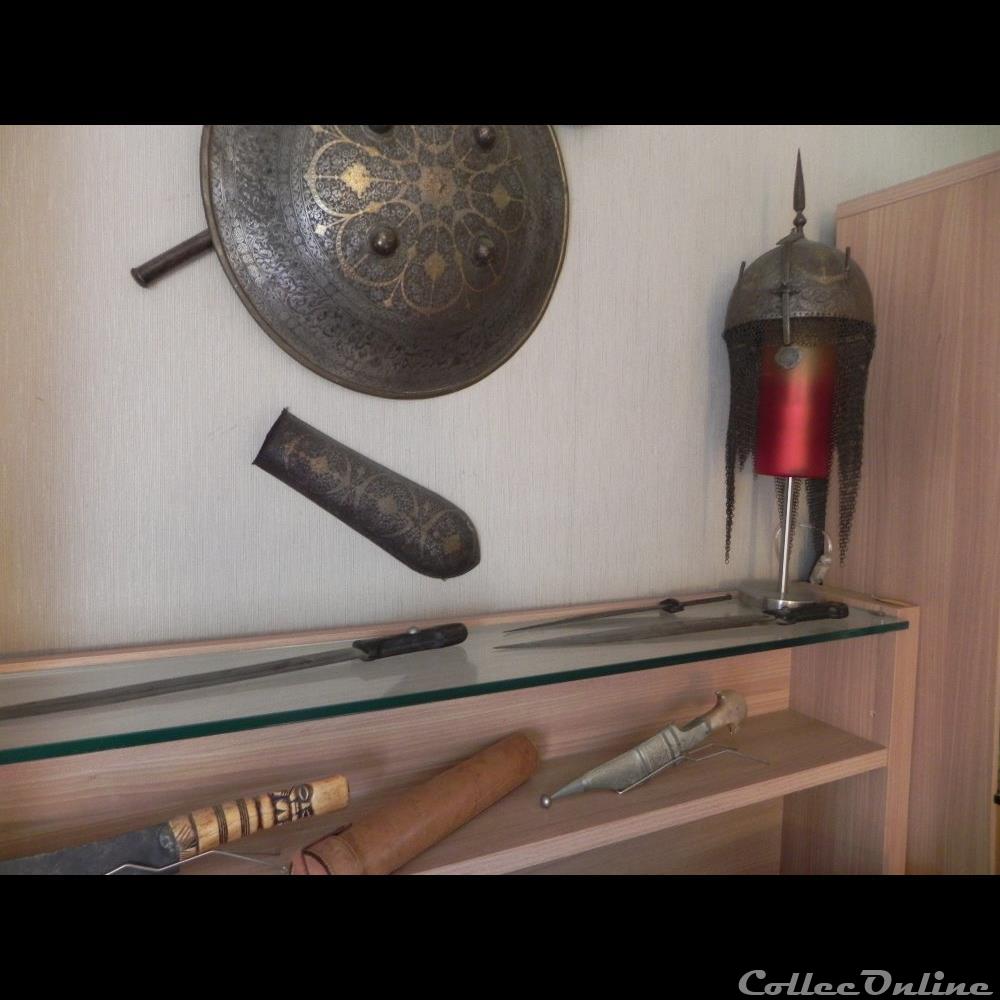 casque période Qâdjâr. 3 militarium arme blanch casque periode qadjar