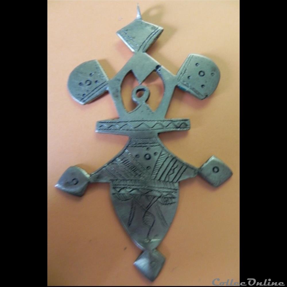 GRANDE CROIX NIGERIENNE D'IFEROUANE 5 monnaie primitive afrique grande croix nigerienne iferouane