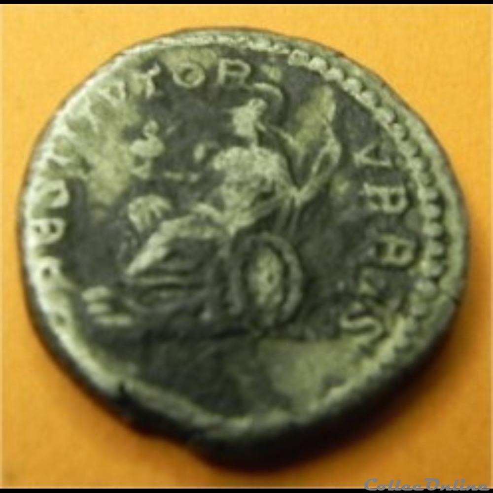 SEPTIME SÉVÈRE RESTITVTOR - VRBIS. Denier 2 monnaie antique romaine septime severe restitvtor vrbis denier