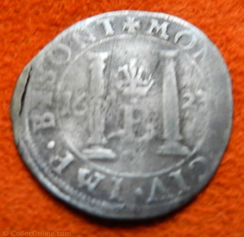 Besançon 2 gros 1623 monnaie france feodale besancon 2 gros 1623