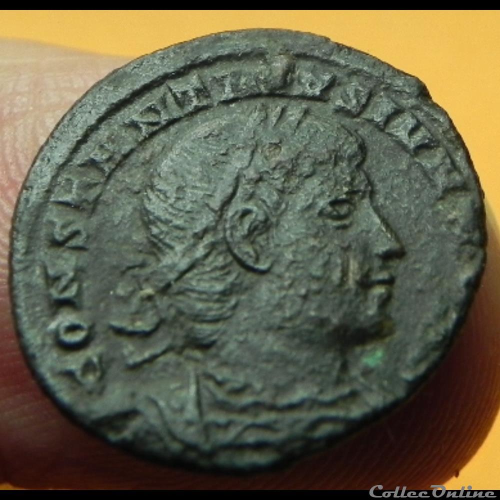 CONSTANTIN II GLORIA EXERCITVS 4 monnaie antique romaine constantin ii gloria exercitvs