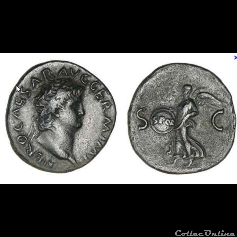 monnaie antique romaine neron as