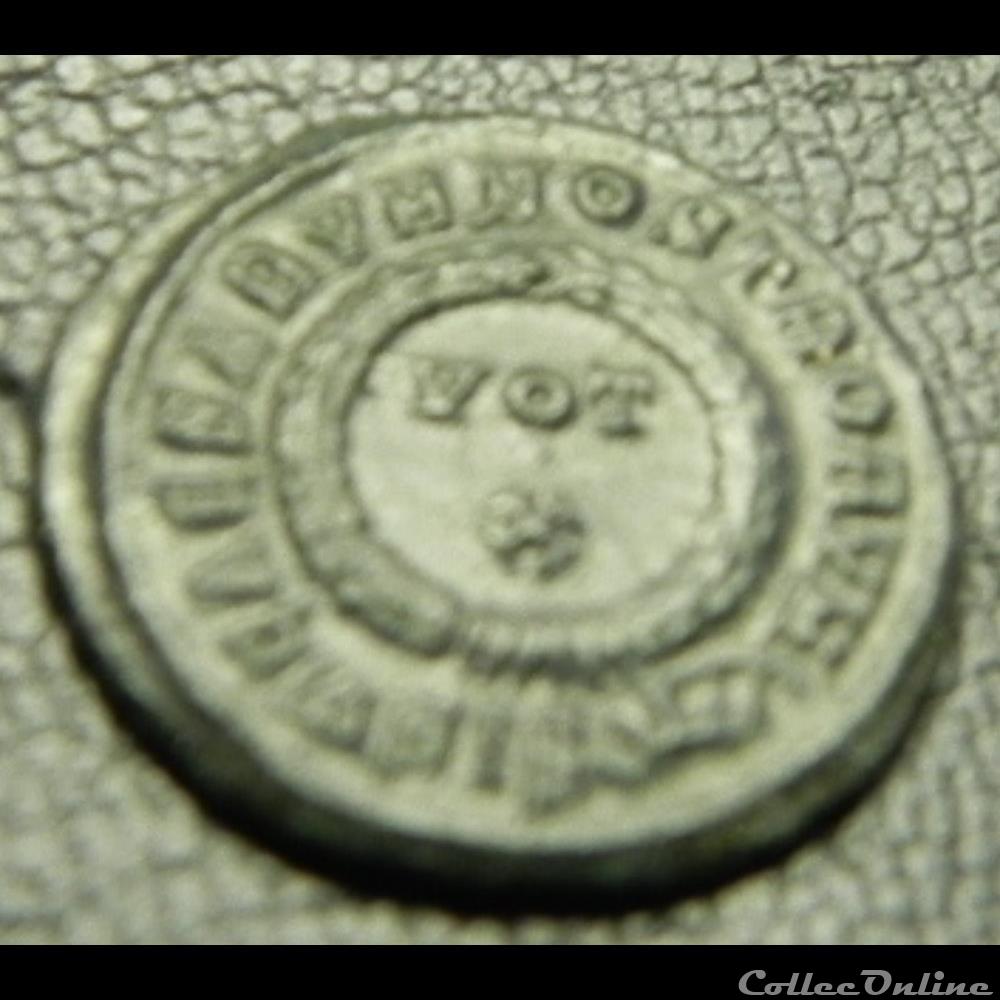 Crispus VOT X SISCIA nummus 2 monnaie antique romaine crispus vot x siscia nummus