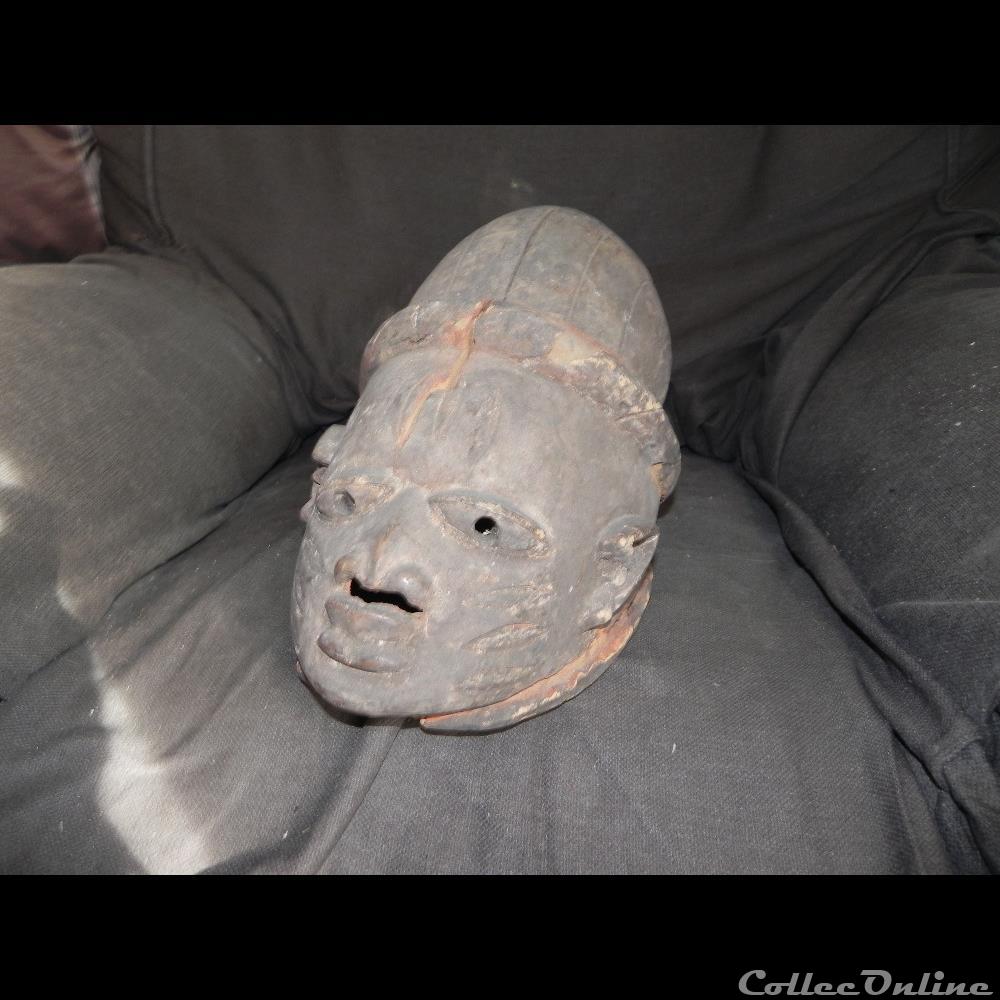 art antiquite africain masque gelede