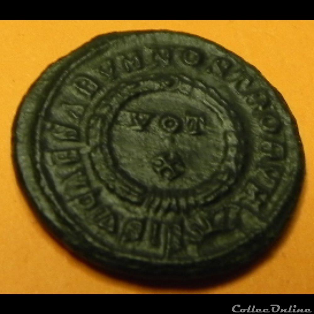 Crispus VOT X SISCIA nummus 4 monnaie antique romaine crispus vot x siscia nummus