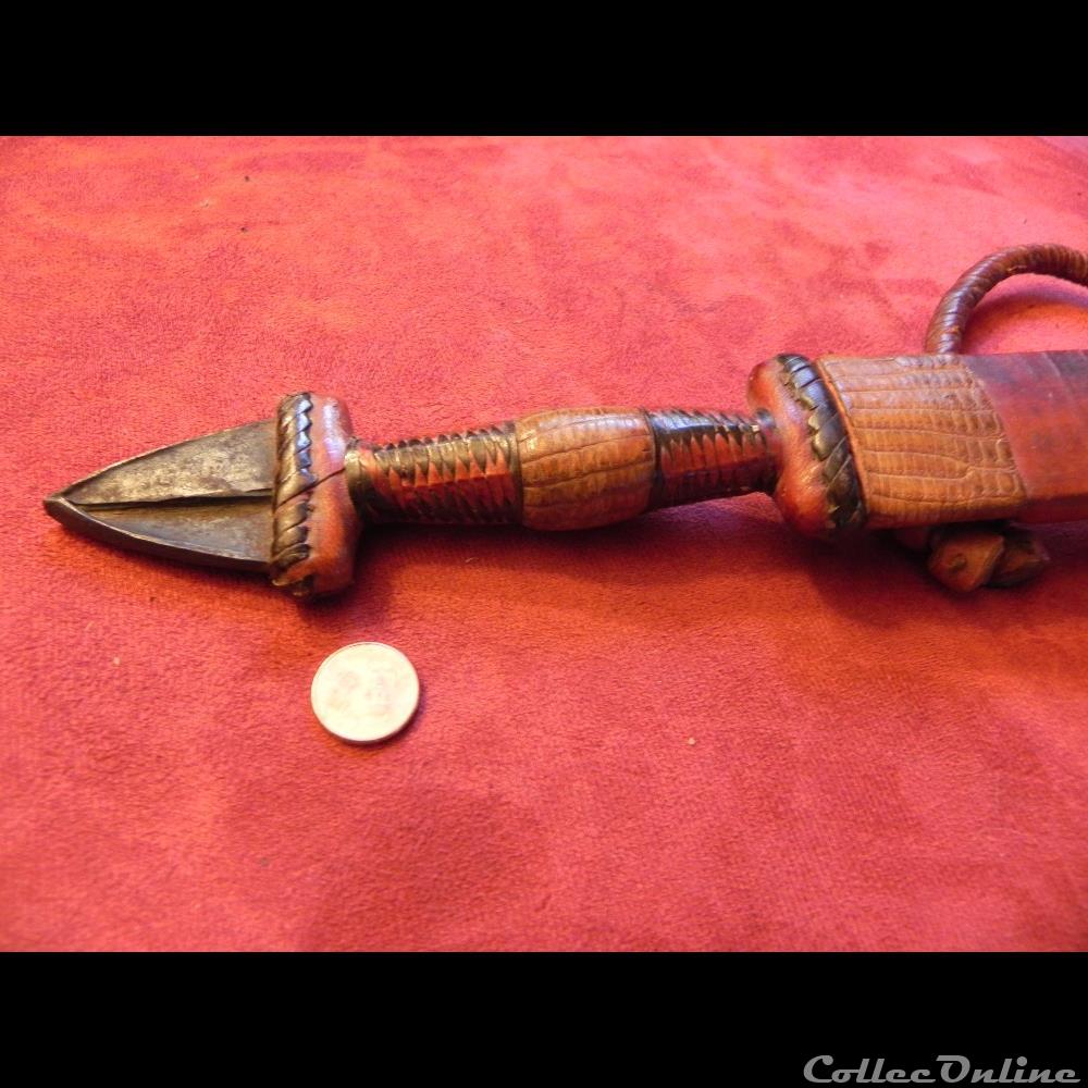 militarium arme blanch mandat territoriaux tubu poignard touareg d agadez niger