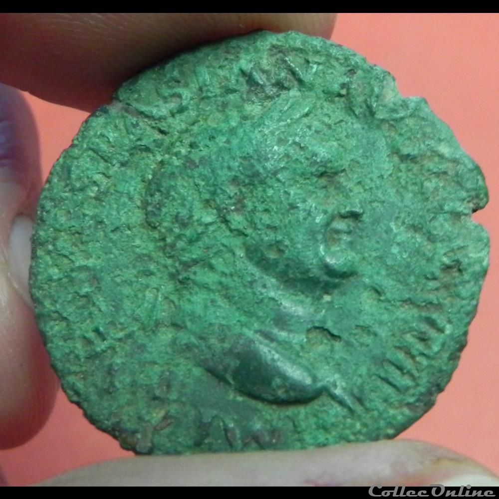 Vespasien 3 monnaie antique romaine vespasien