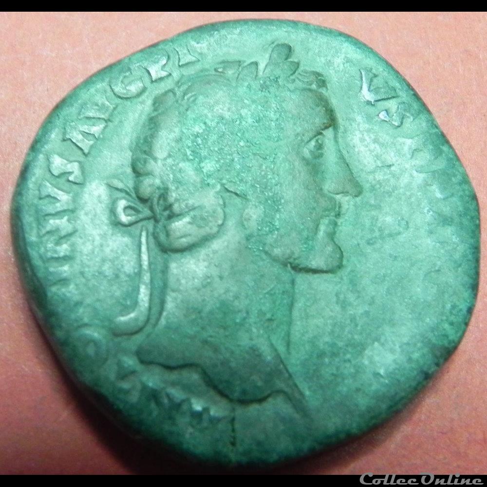 Antonin le Pieux 3 monnaie antique romaine antonin le pieux