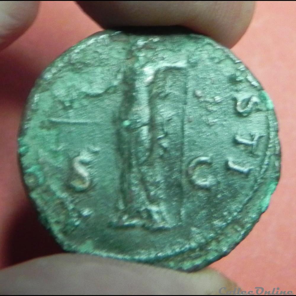 Vespasien Dupondius 4 monnaie antique romaine vespasien dupondius