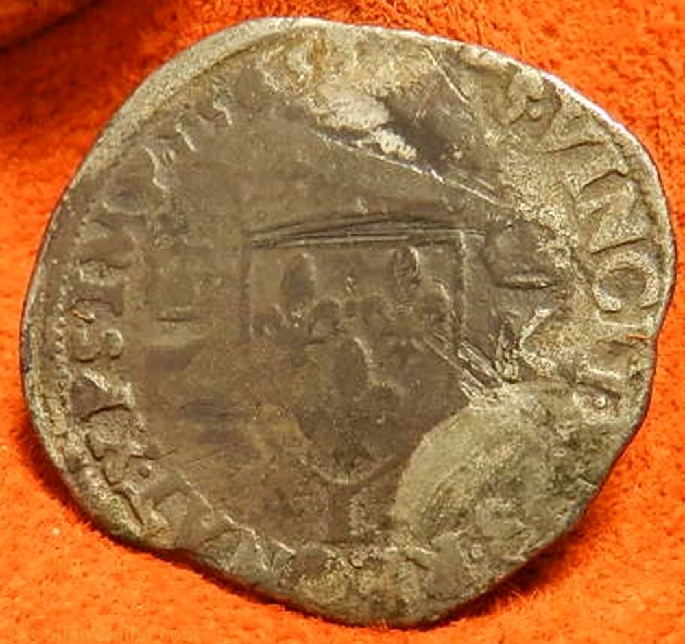 CHARLES IX Teston, 4e type 1565 Bayonne L monnaie france royale charles ix teston 4e type 1565 bayonne l