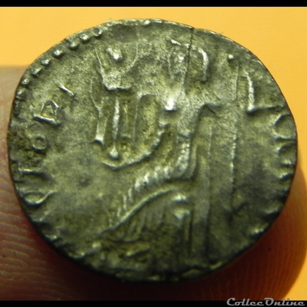 monnaie antique romaine constantin iii silique victori
