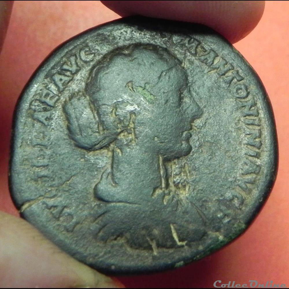 LUCILLA sesterce 2 monnaie antique romaine lucilla sesterce