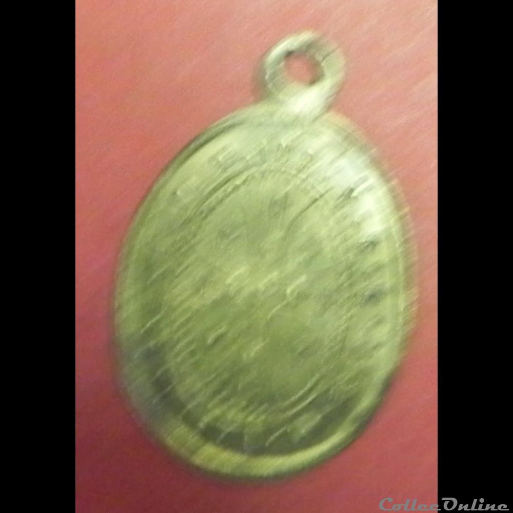 religieuse mandat territoriaux medaille de st benoit fin 19 eme