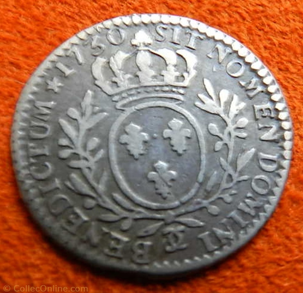 Louis XV 1/10 Ecu aux branches d'olivier 1730 Besançon monnaie france royale louis xv 1 10 ecu aux branches olivier 1730 besancon
