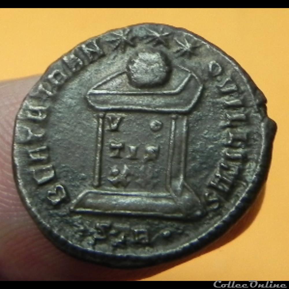 monnaie antique romaine constantin i beata tran qvillitas constantinus str treves