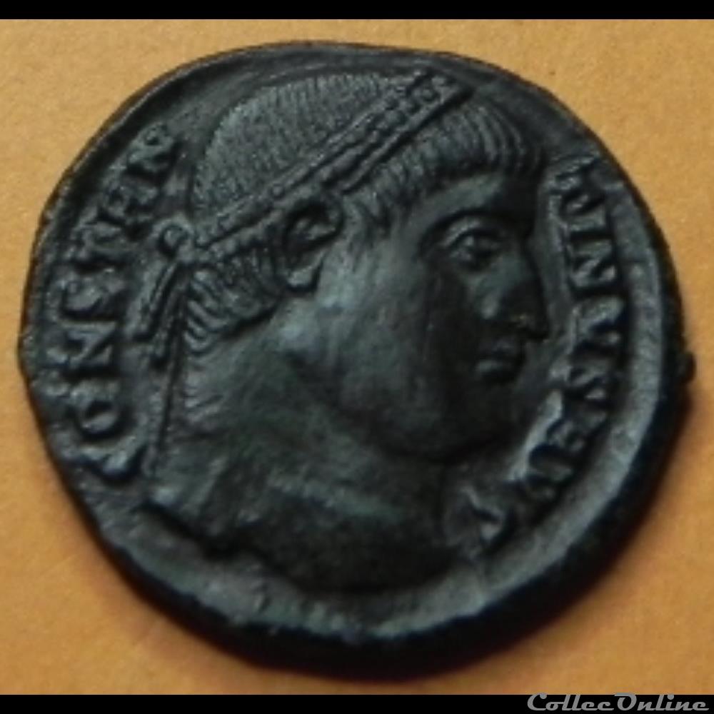 monnaie antique romaine constantinus i providen tiae caess nicomedie porte de camp