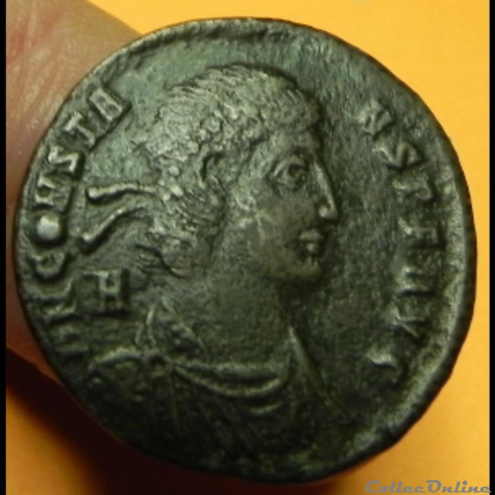 CONSTANS FEL TEMP RE-PARATIO Asis monnaie antique romaine constans fel temp re paratio asis