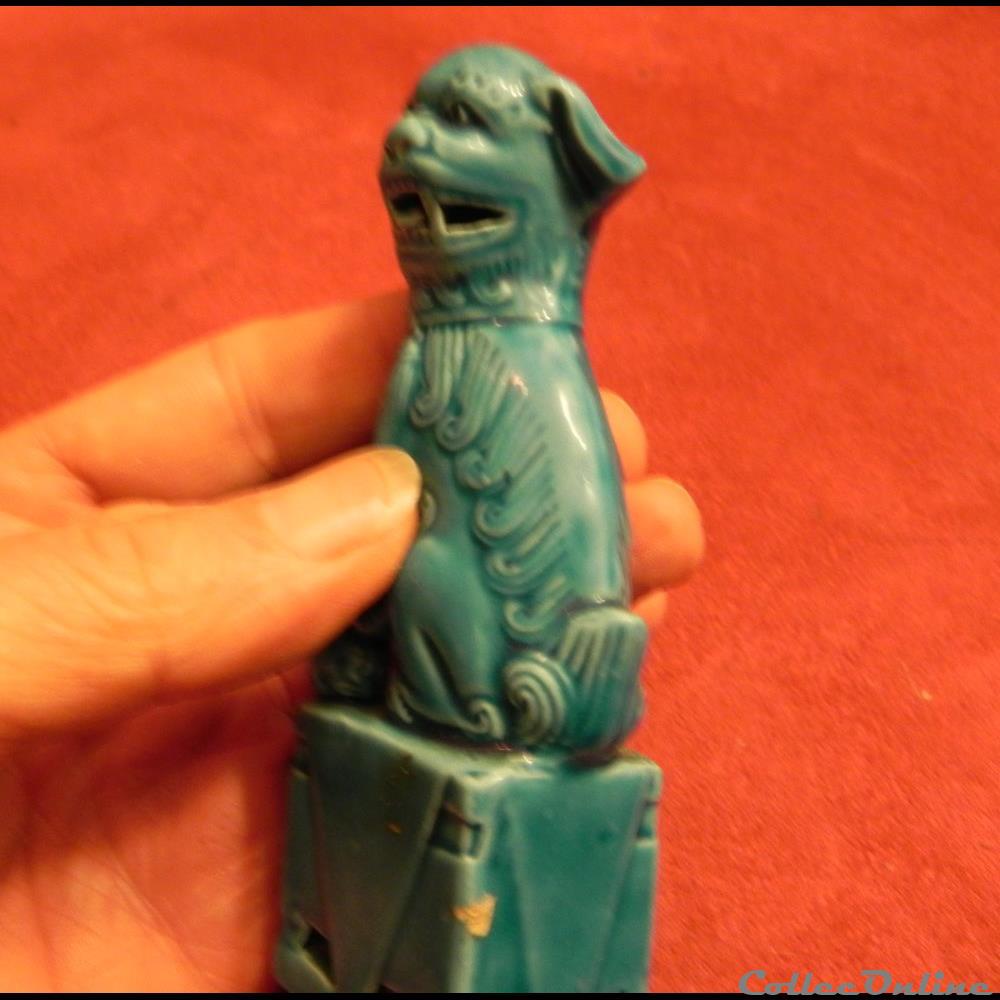 chien Fo fabrication france 2 art antiquite asiatique amerique chien fo fabrication france