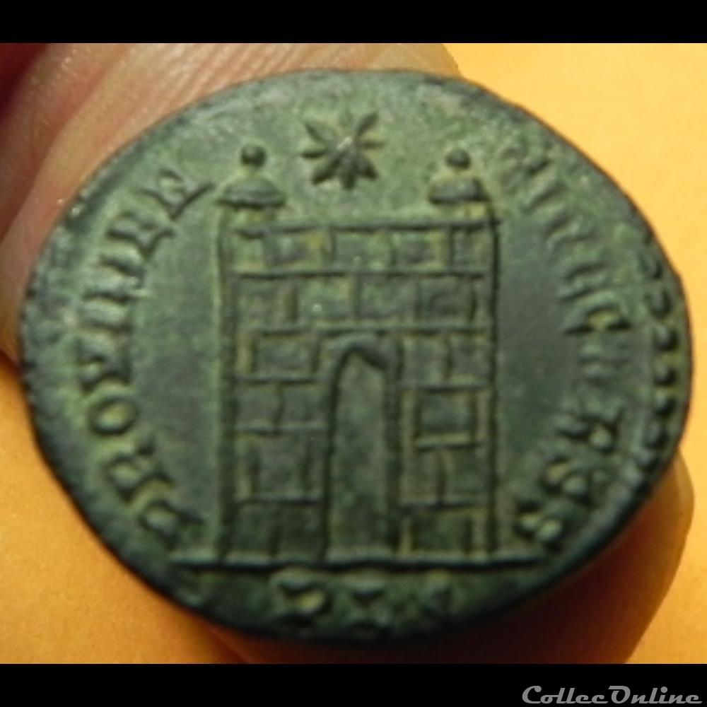 CONSTANTIN II PROVIDENTIAE CAESS 3 monnaie antique romaine constantin ii providentiae caess
