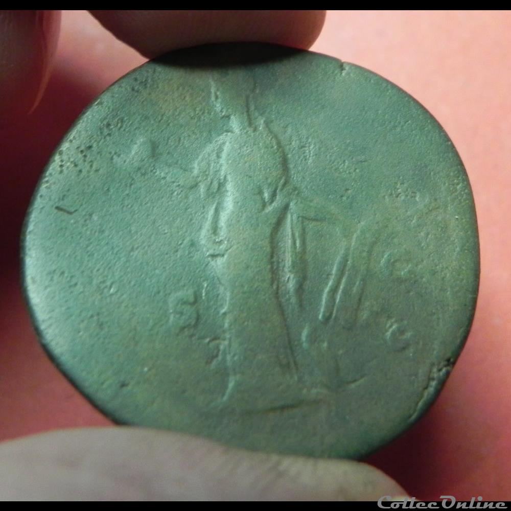 FAUSTINE MINOR sesterce 3 monnaie antique romaine faustine minor sesterce
