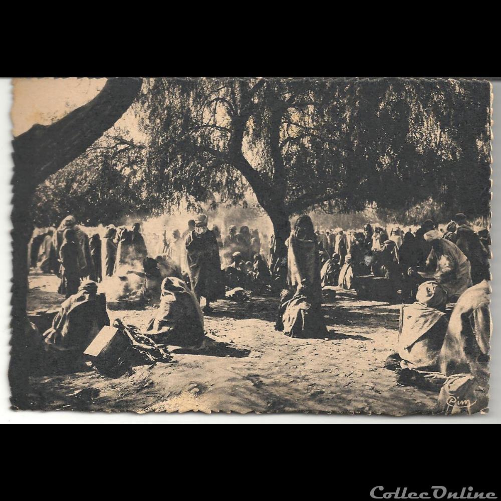 afrique europe carte postale de setif constantine marche arabe
