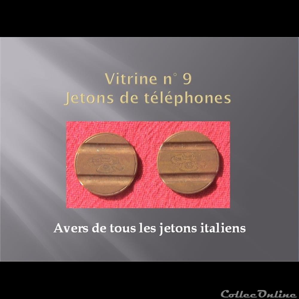 jetons de téléphones vitrine 9 medaille suisse mandat territoriaux jetons de telephones vitrine 9