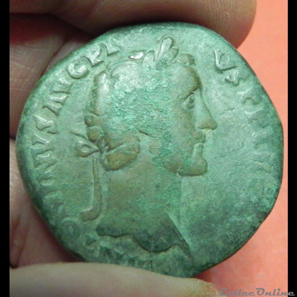 Antonin le Pieux monnaie antique romaine antonin le pieux