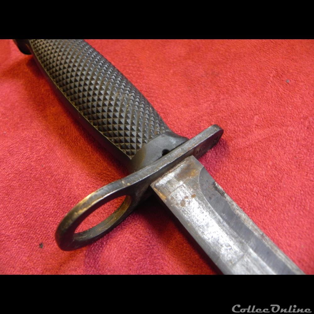 Baïonnette US M8 A1 4 militarium arme blanch mandat territoriaux baionnette us m8 a1