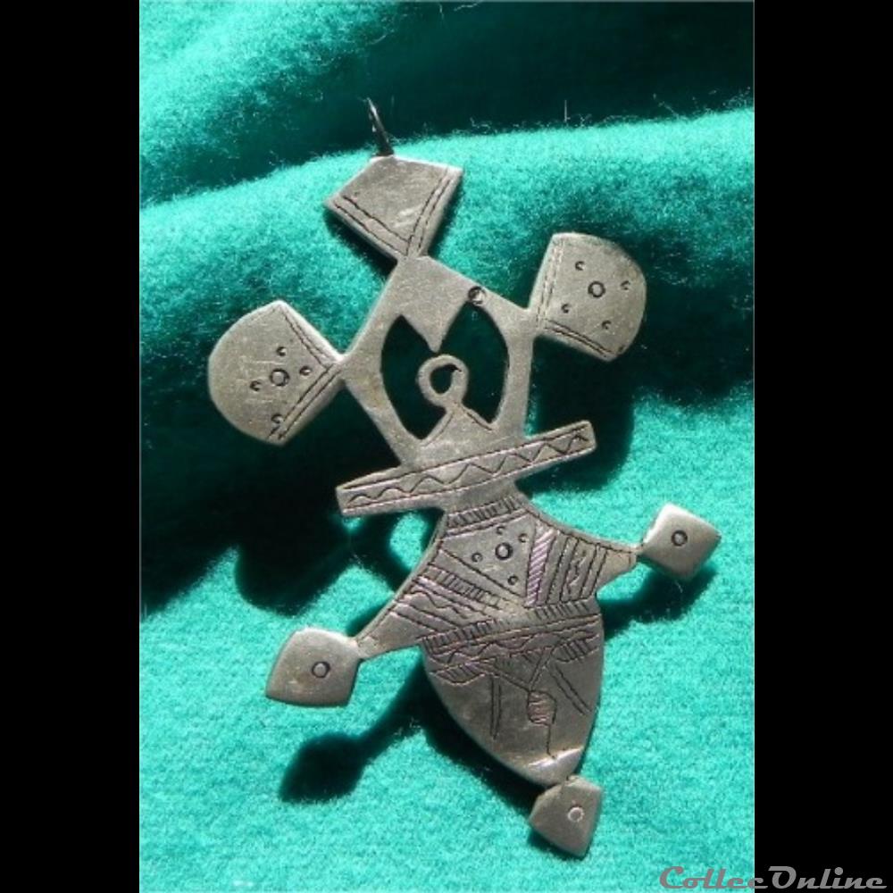 GRANDE CROIX NIGERIENNE D'IFEROUANE 4 monnaie primitive afrique grande croix nigerienne iferouane