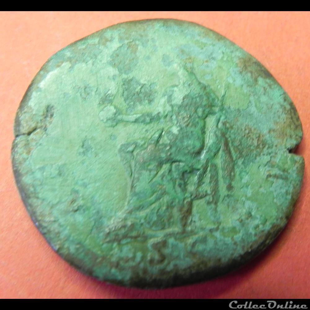 DIVA FAUSTINE 2 monnaie antique romaine diva faustine