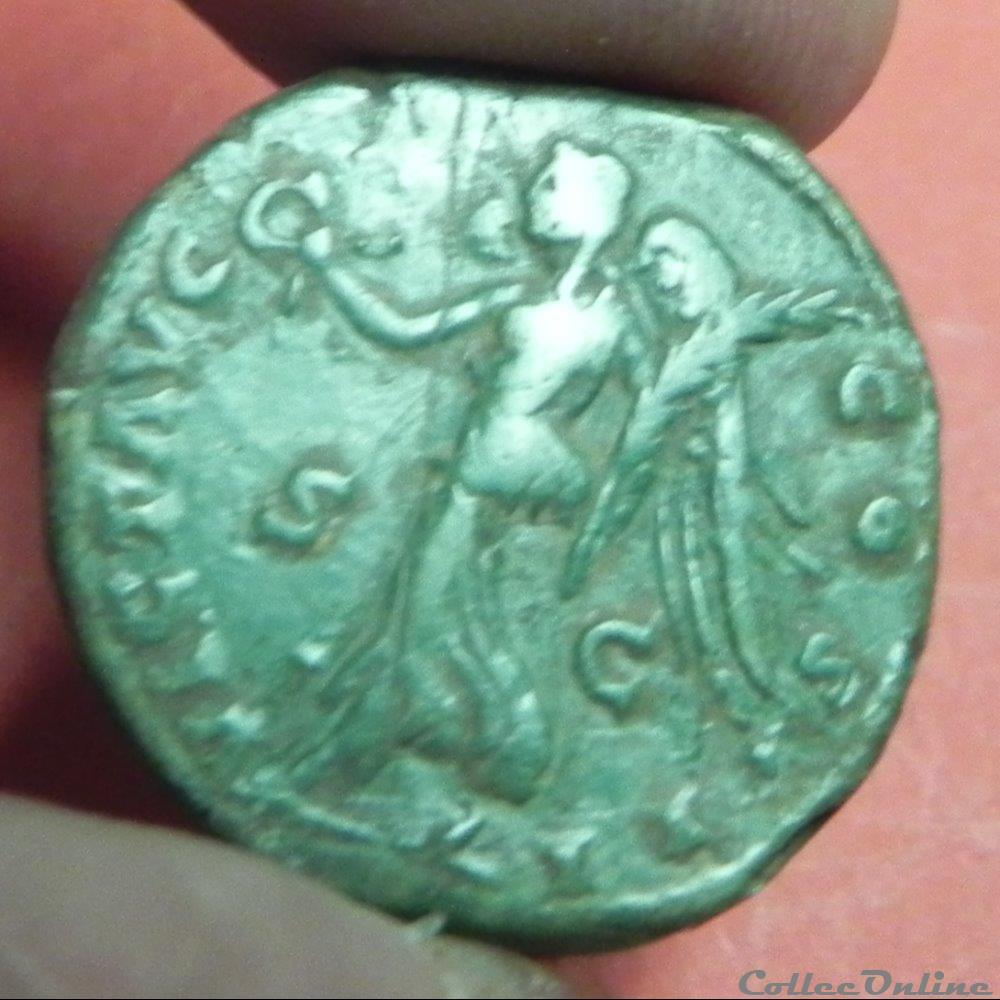 Antonin le Pieux 4 monnaie antique romaine antonin le pieux