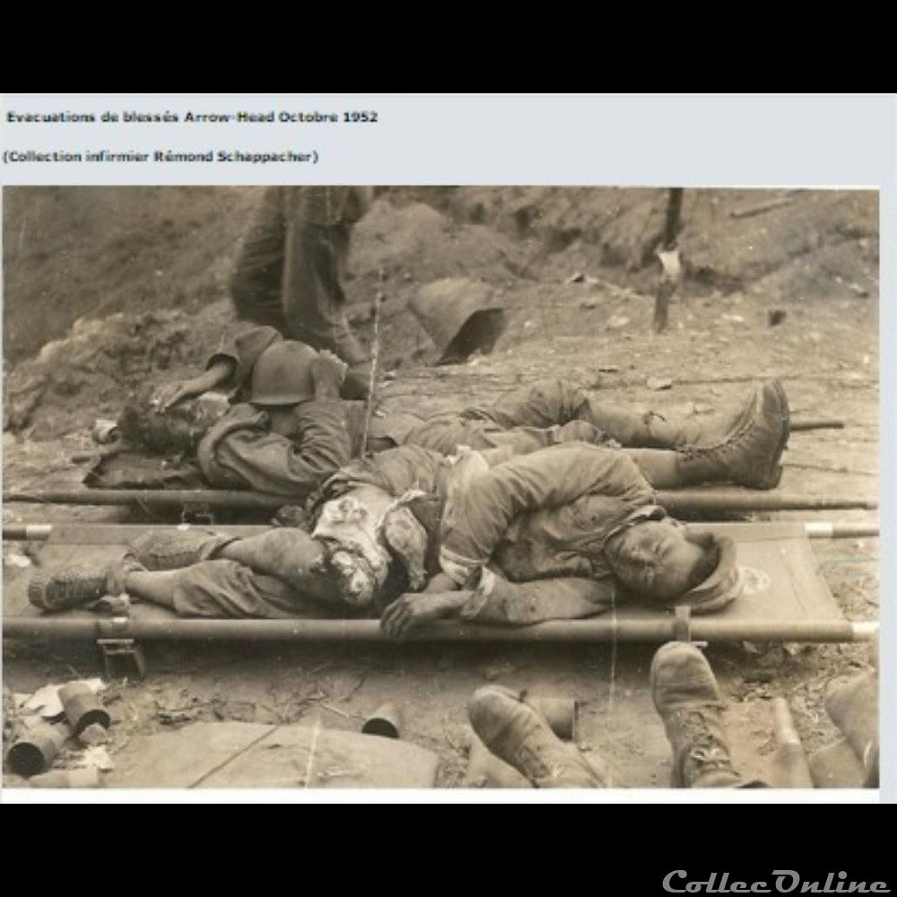 évacuation d'un blessé ARROWHEAD photographie poid opium europe evacuation un blesse arrowhead