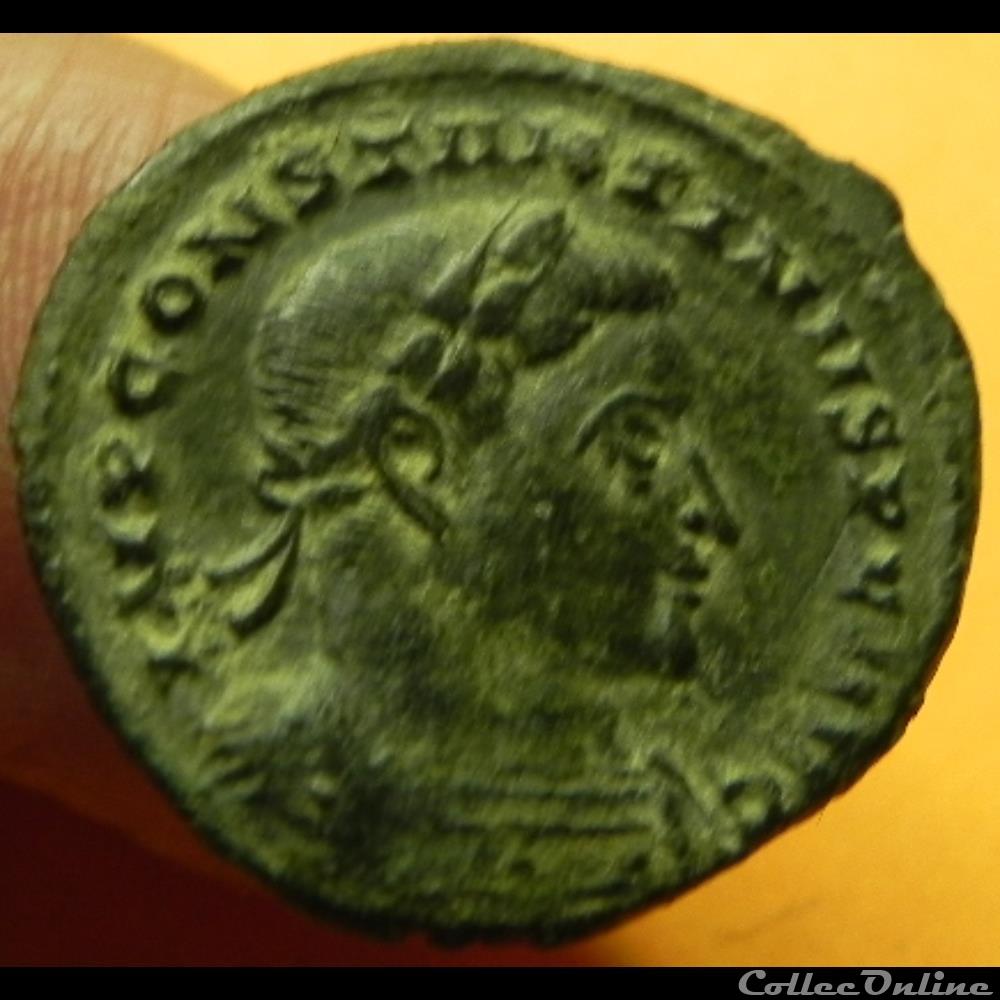 CONSTANTIN I SOLI INVIC-TO COMITI PLN 3 monnaie antique romaine constantin i soli invic to comiti pln