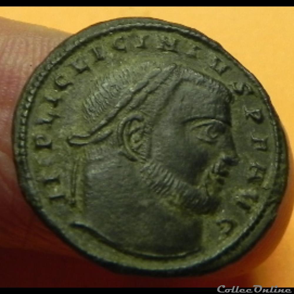 LICINIVS I IOVI CONS-ERVATORI Follis Licinius monnaie antique romaine licinivs i iovi cons ervatori follis licinius