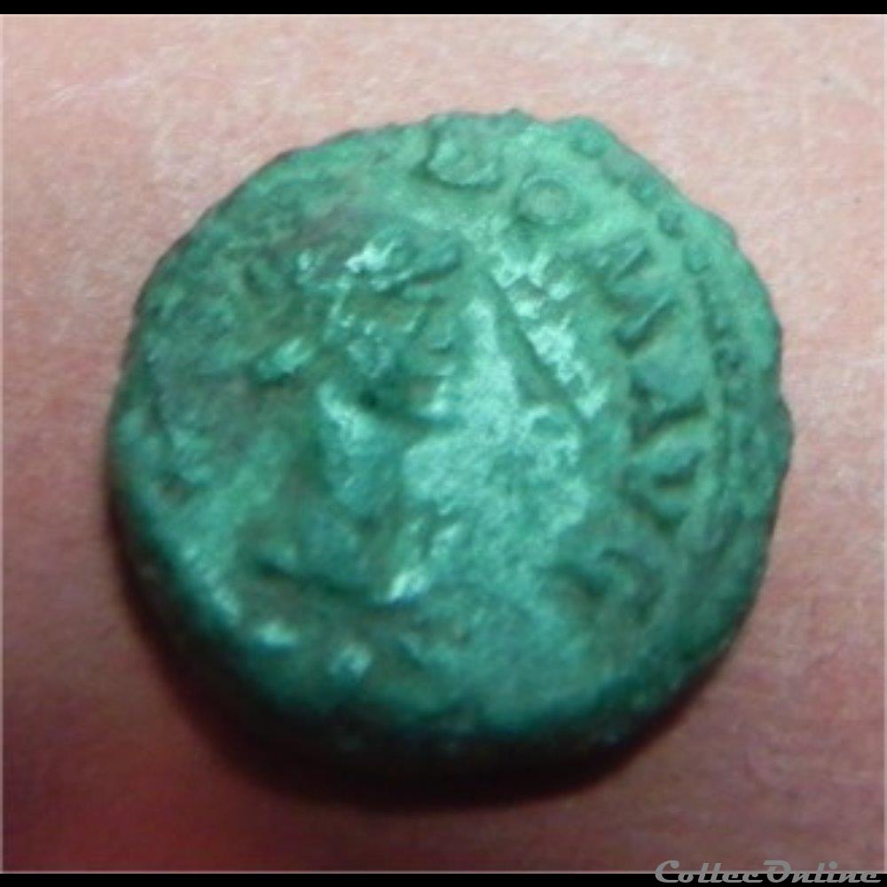 monnaie antique romaine quadrans dom domicien