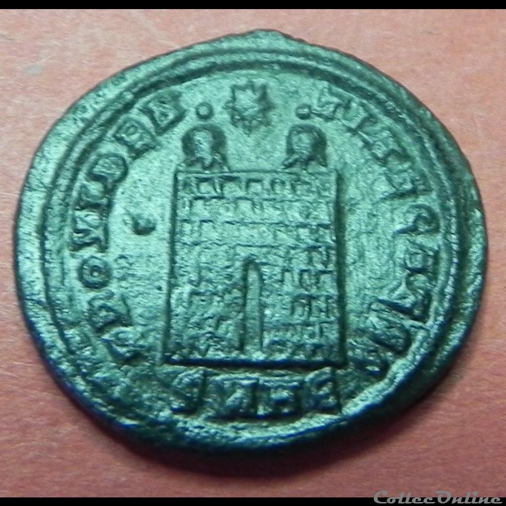 CONSTANTIN II CONSTANTINUS Heraclée RIC 69 2 monnaie antique av jc ap romaine constantin ii constantinus heraclee ric 69